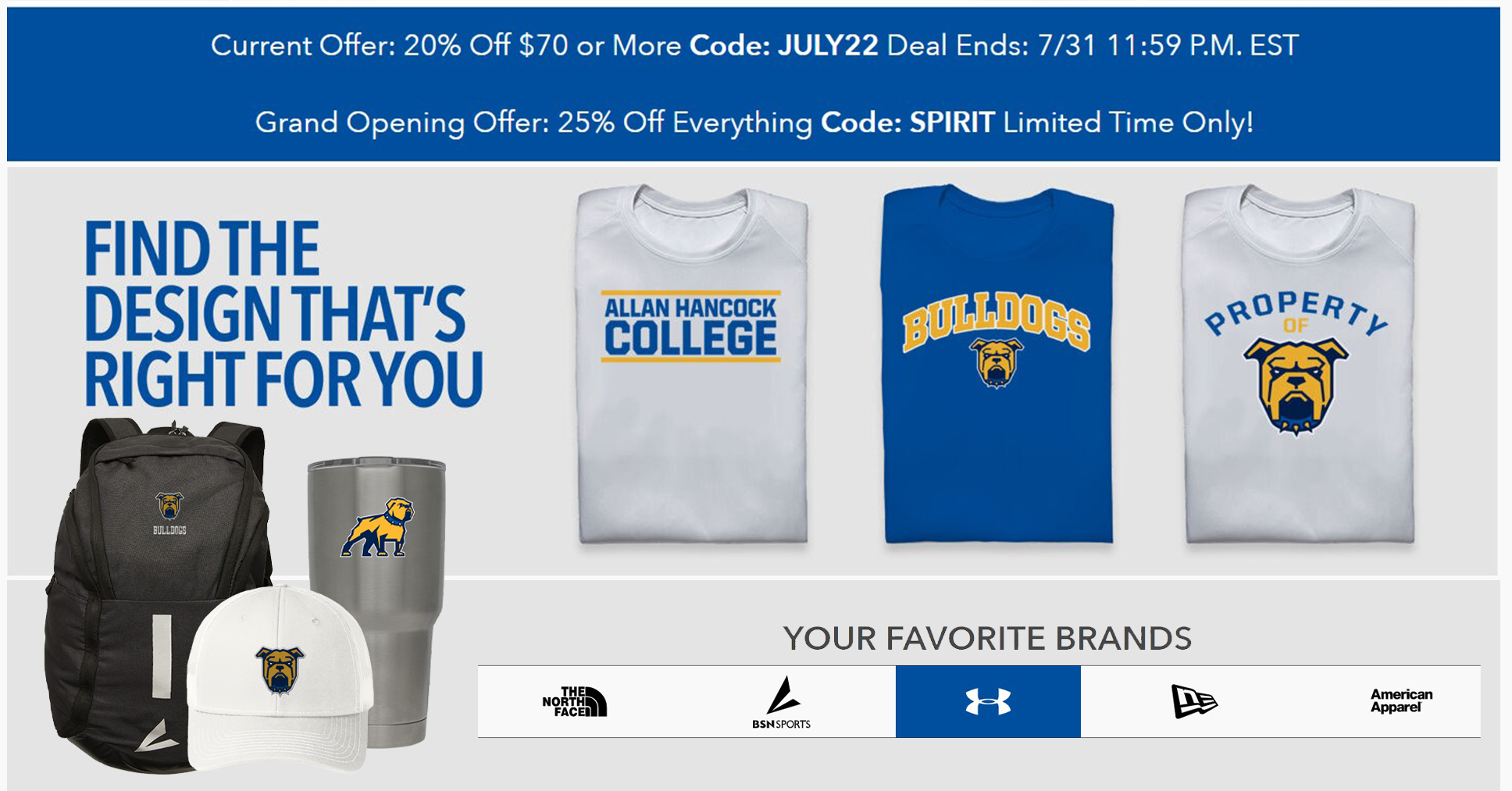 AHC Athletics Launches Sideline Store with BSN