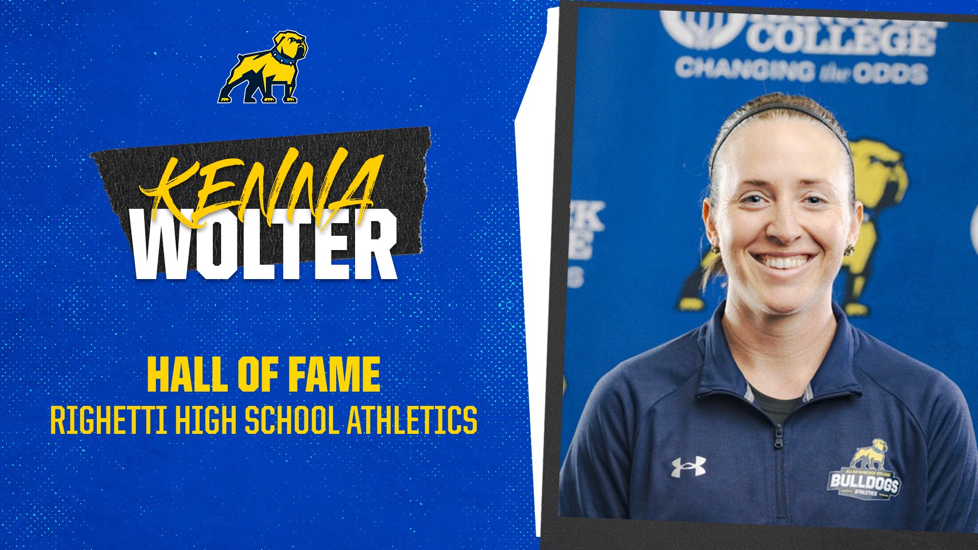 AHC's Kenna Wolter Announced as Inductee in RHS Athletic Hall of Fame