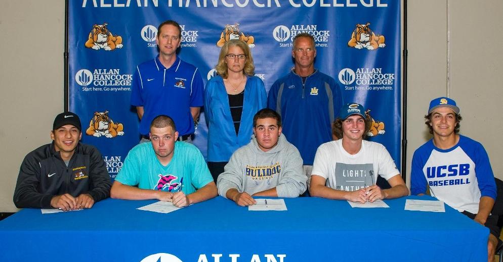 Basketball Star Willkomm and Four Baseball Players Sign with Four-Year Universities