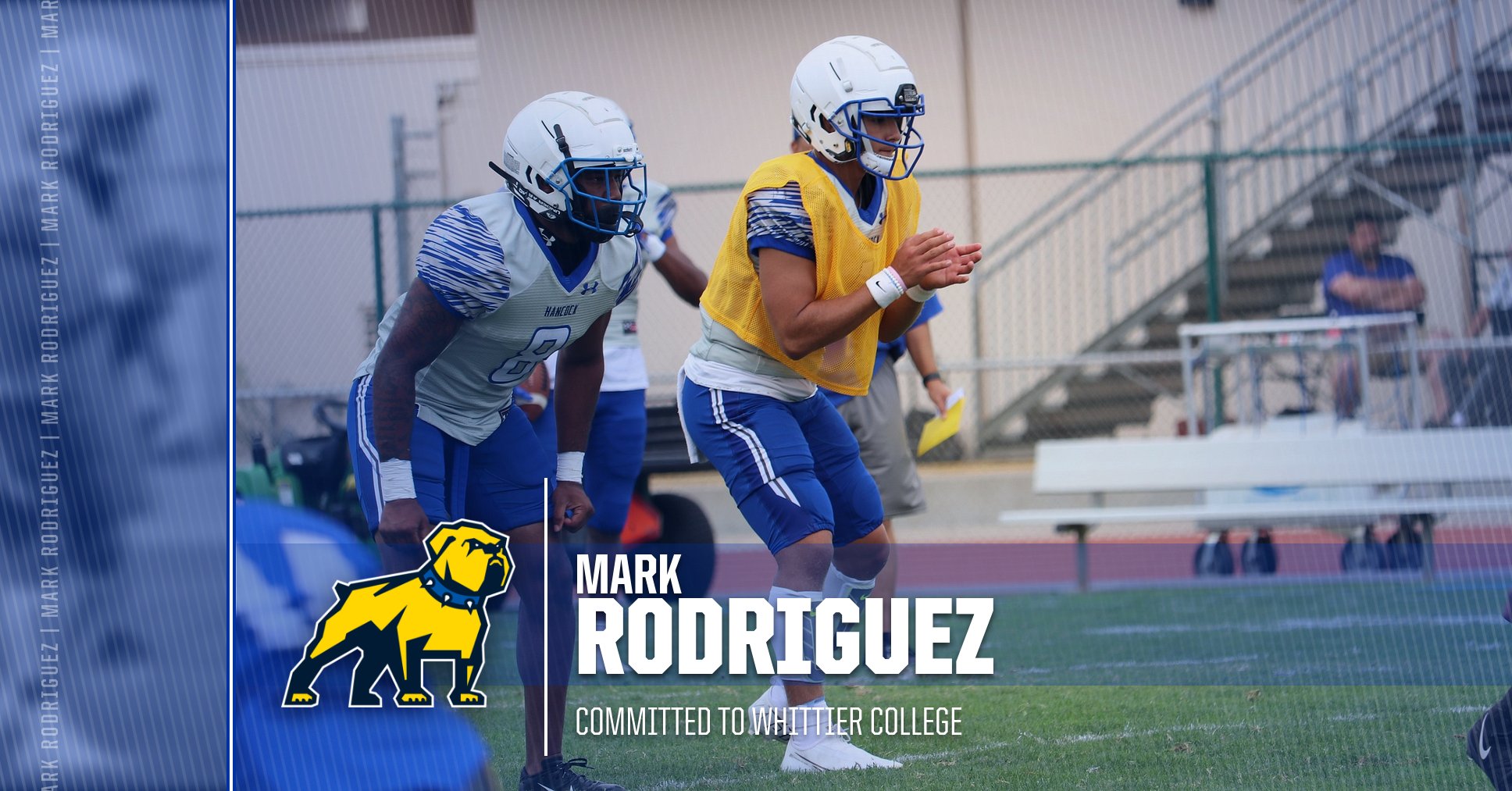 Football's Mark Rodriguez Headed to Whittier College