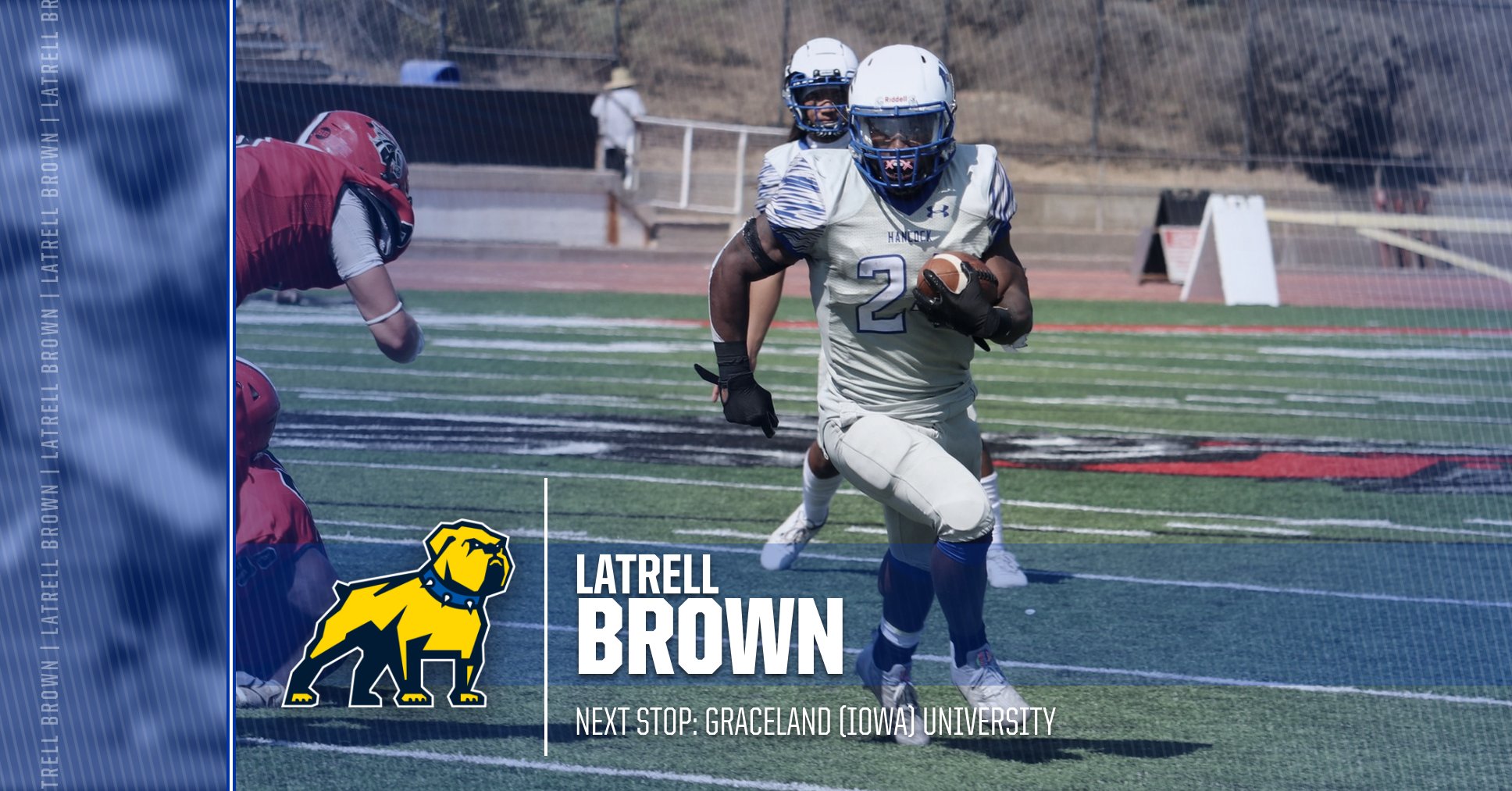 Football's Latrell Brown Commits to Graceland University