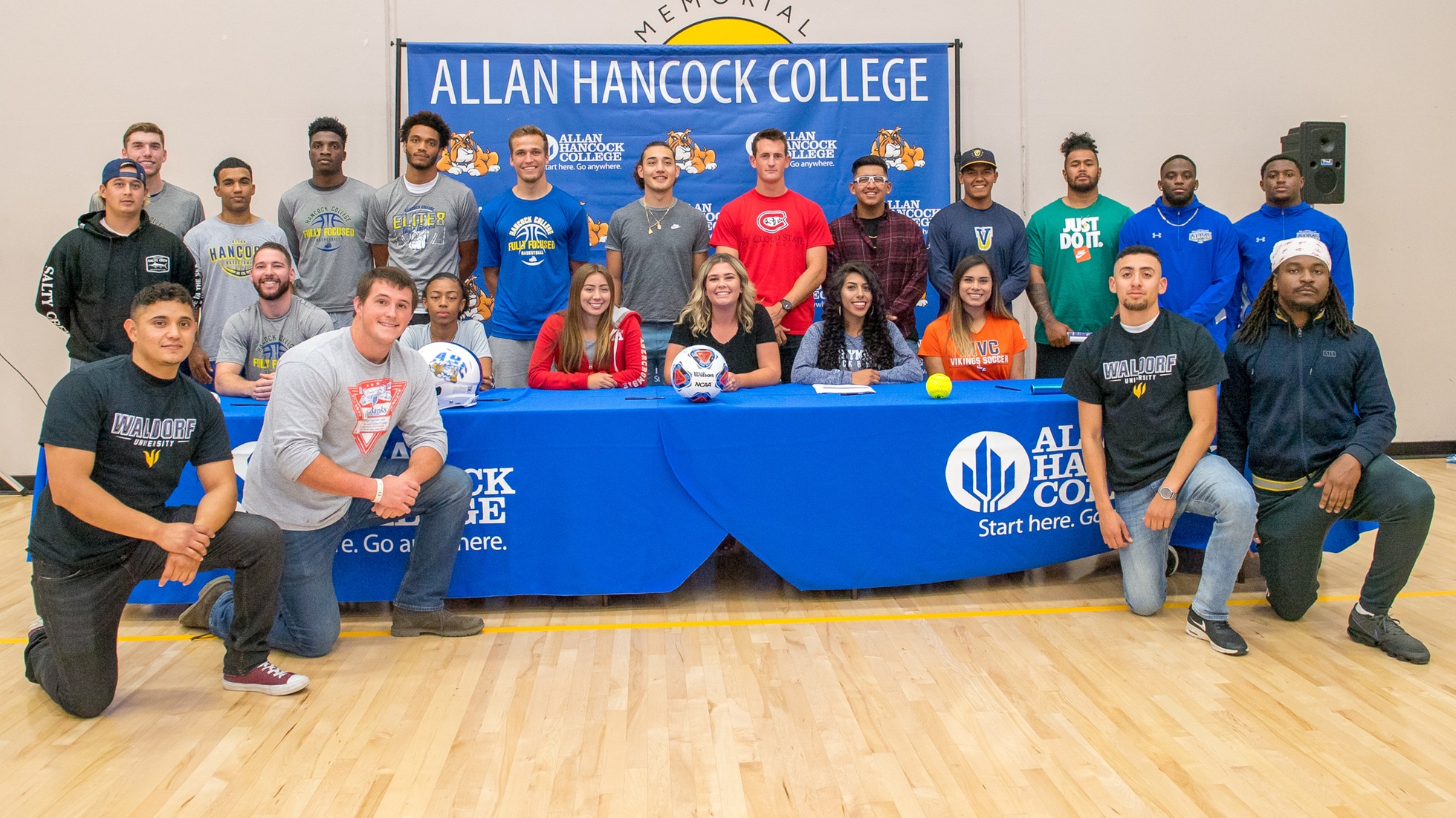 Tatiana Silva Signs with Missouri Valley as Hancock Honors Twenty Athletes for College Commitments