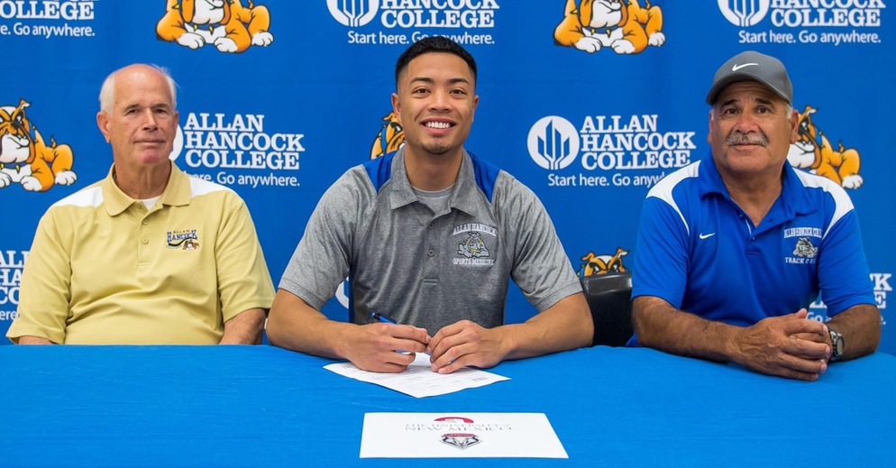 Hancock High Jumper Brent Dionisio Signs with University of New Mexico