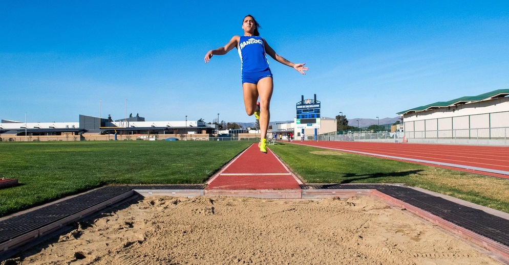 Batty Shatters Own School Record in Long Jump at Glendale Meet