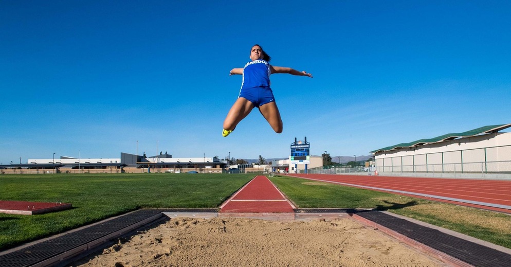 Batty Breaks School Long Jump Record at Cal Poly Invitational