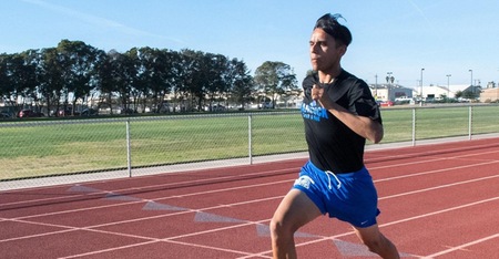 Uribe Finishes Third in Race Walk Exhibition at SoCal Regional Trials
