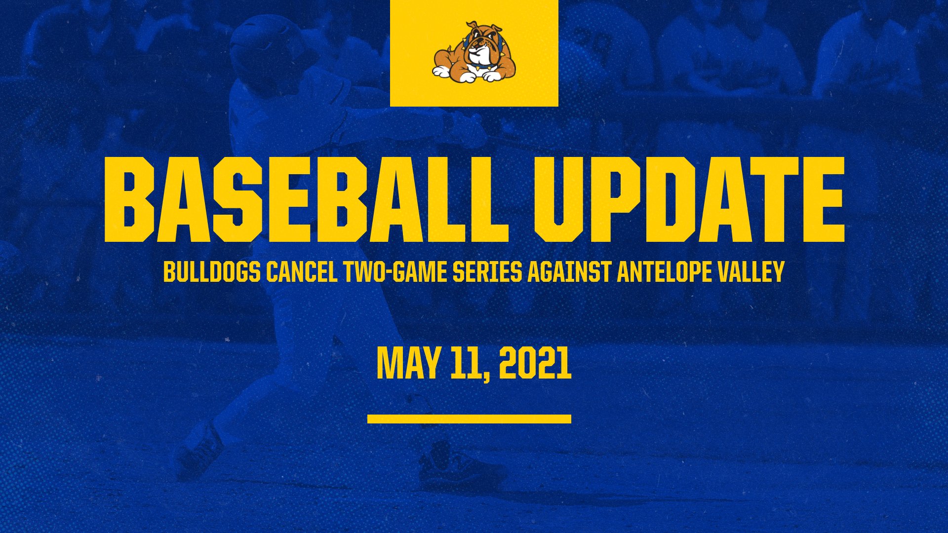 Baseball Cancels Two-Game Series Against Antelope Valley