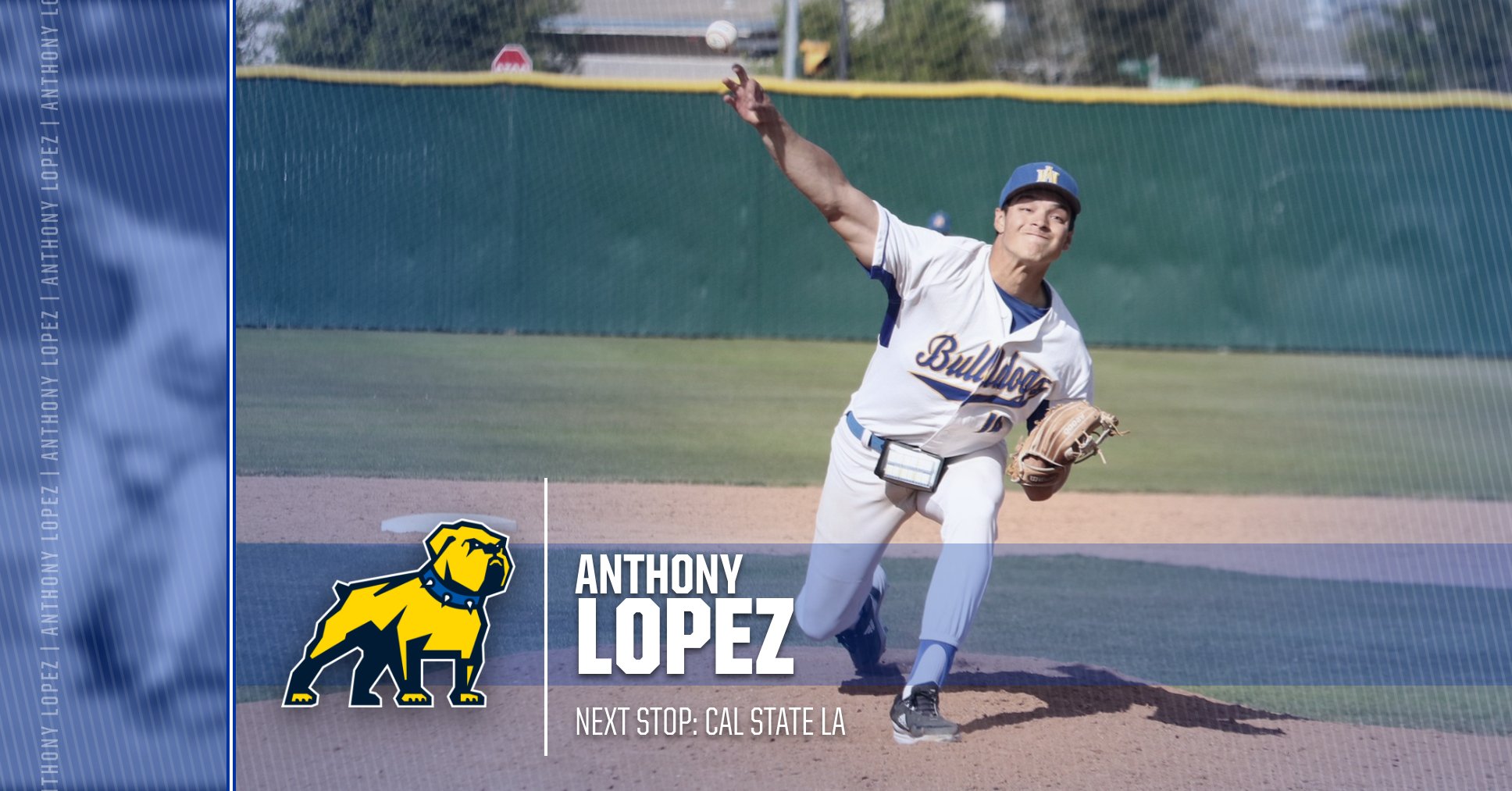 Baseball's Anthony Lopez Commits to Cal State LA