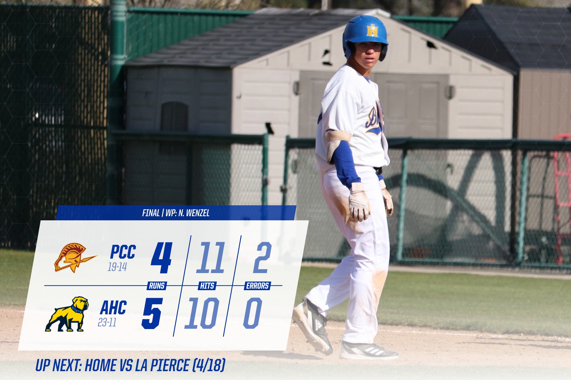 Baseball Wins in Walk-Off Fashion After Long's Sacrifice Fly
