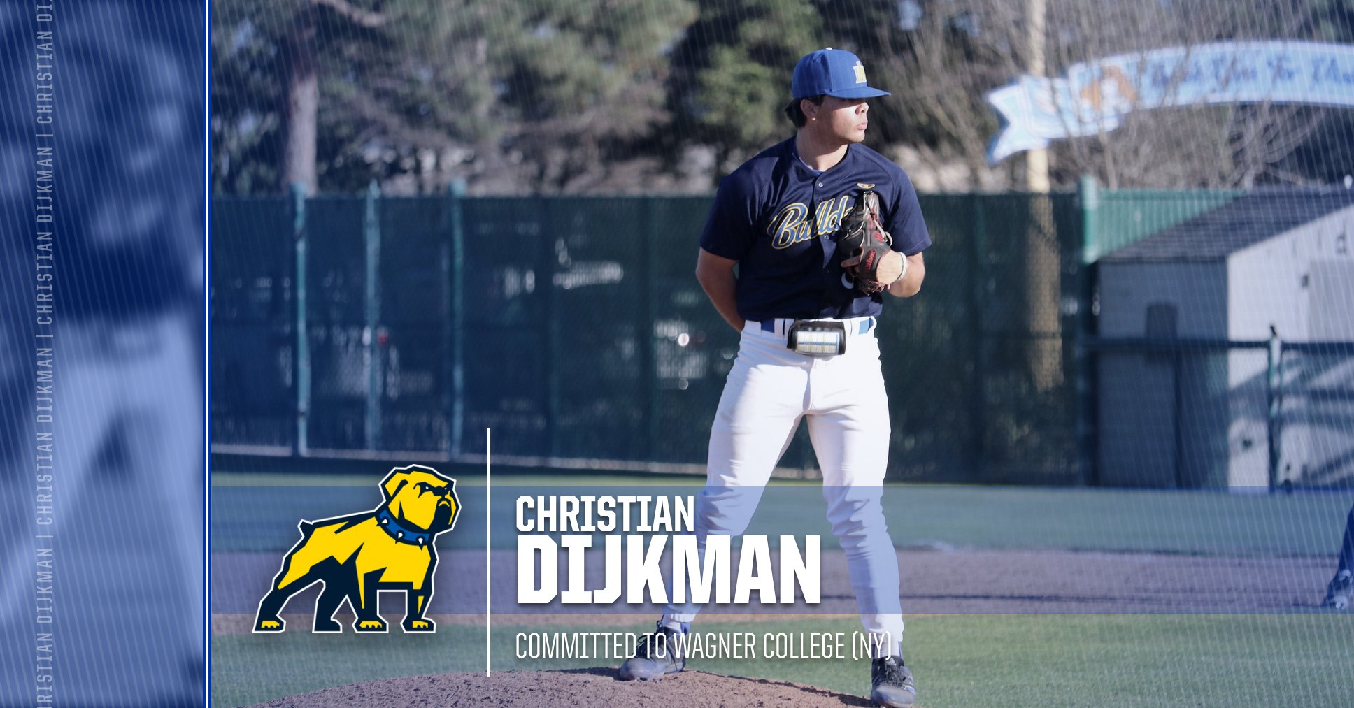 Baseball's Christian Dijkman Commits to Wagner College
