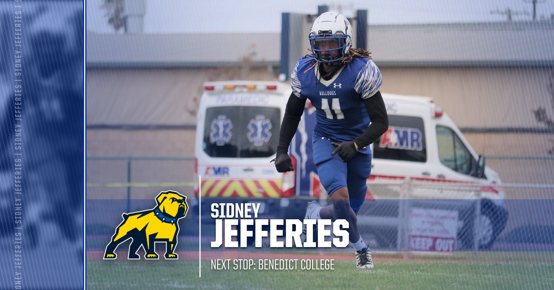 Football's Sidney Jefferies Signs with Benedict College