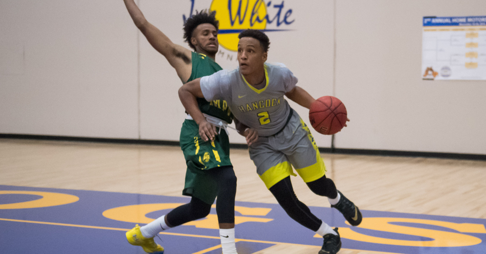 Career High from Lord Leads Balanced Hancock Attack, Men's Basketball Ends Season with 98-95 Win at Oxnard