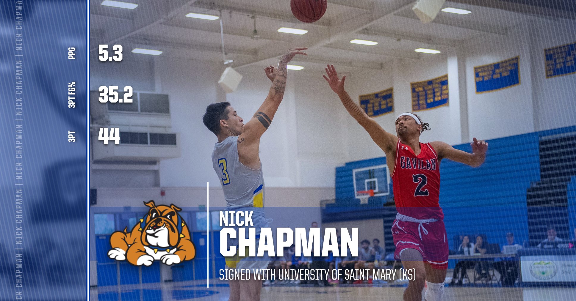 Nick Chapman Inks with University of Saint Mary