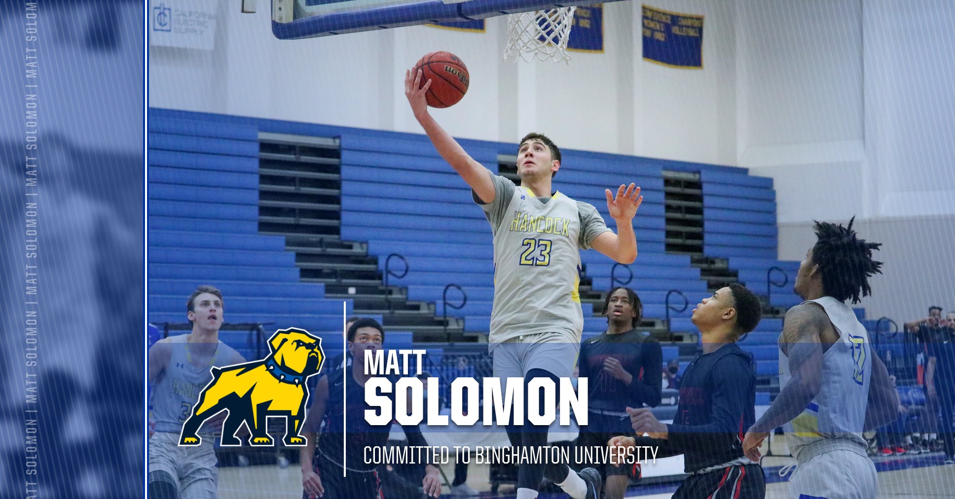 Men's Basketball: Matt Solomon Commits to Binghamton
