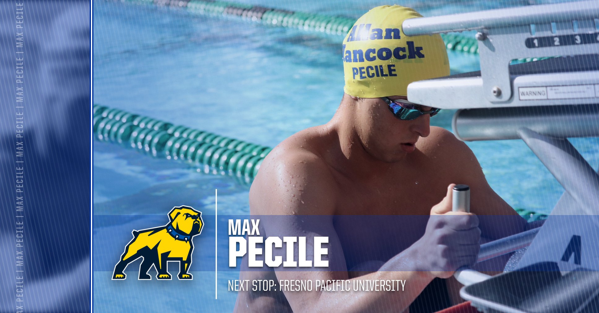 Men's Swimming: Max Pecile Signs with Fresno Pacific