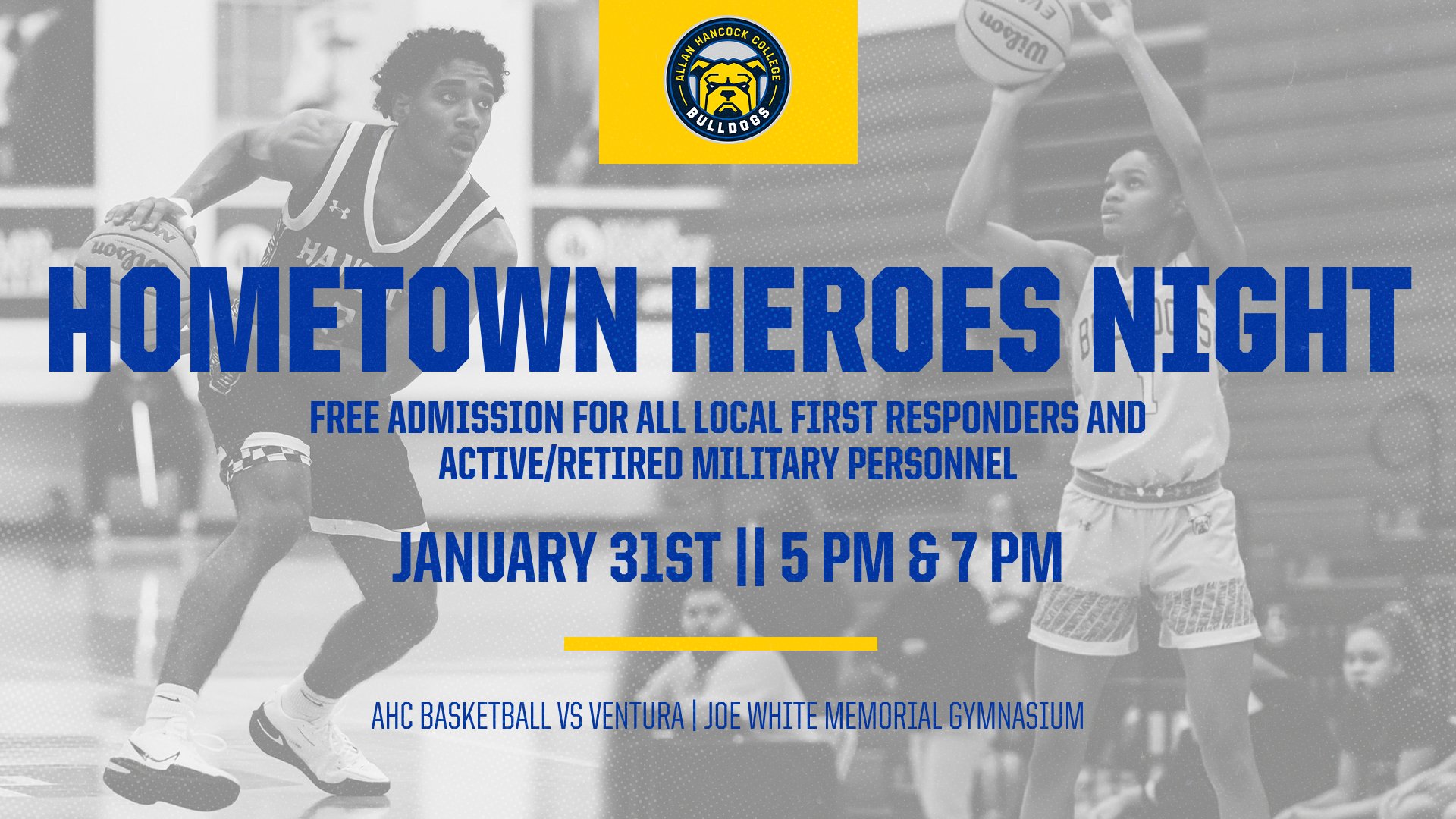 AHC Basketball to Host Hometown Heroes Night on 1/31