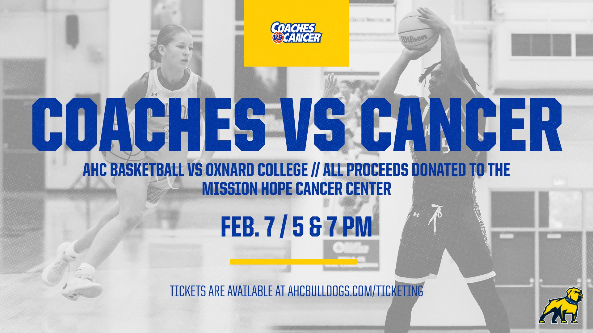 Men's & Women's Basketball to Host Annual Carney's Coaches vs Cancer Game on Feb. 7