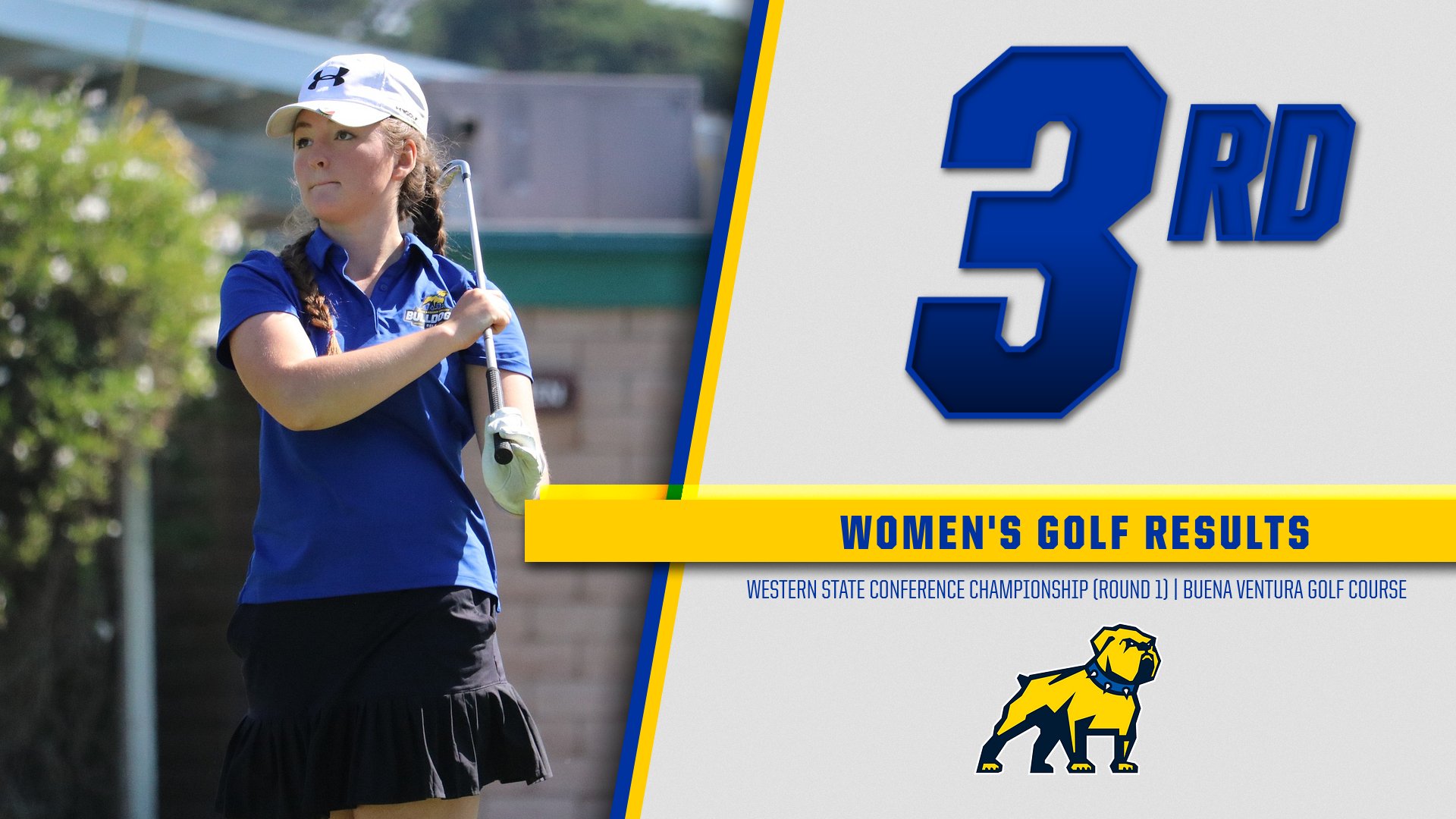 Women's Golf in Third After Opening Round of WSC Championship