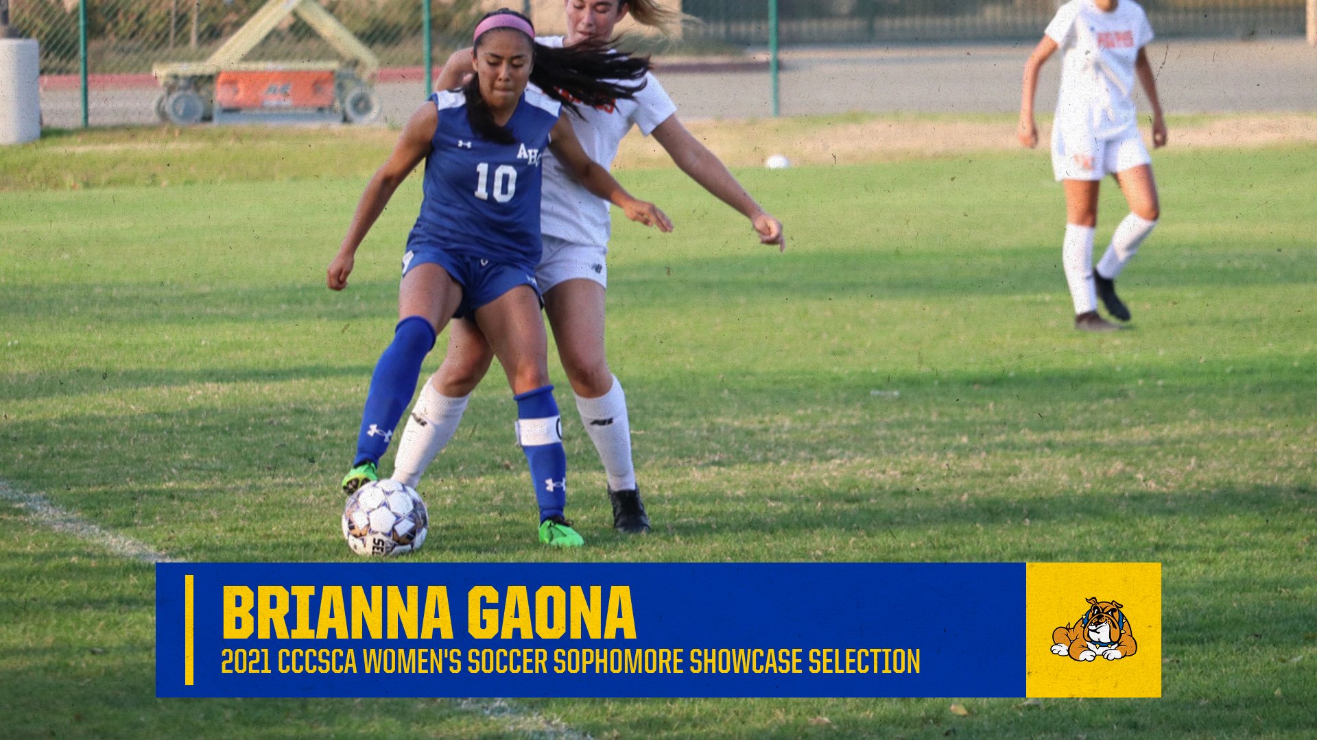 Brianna Gaona Selected for CCCSCA Women's Soccer Sophomore Showcase
