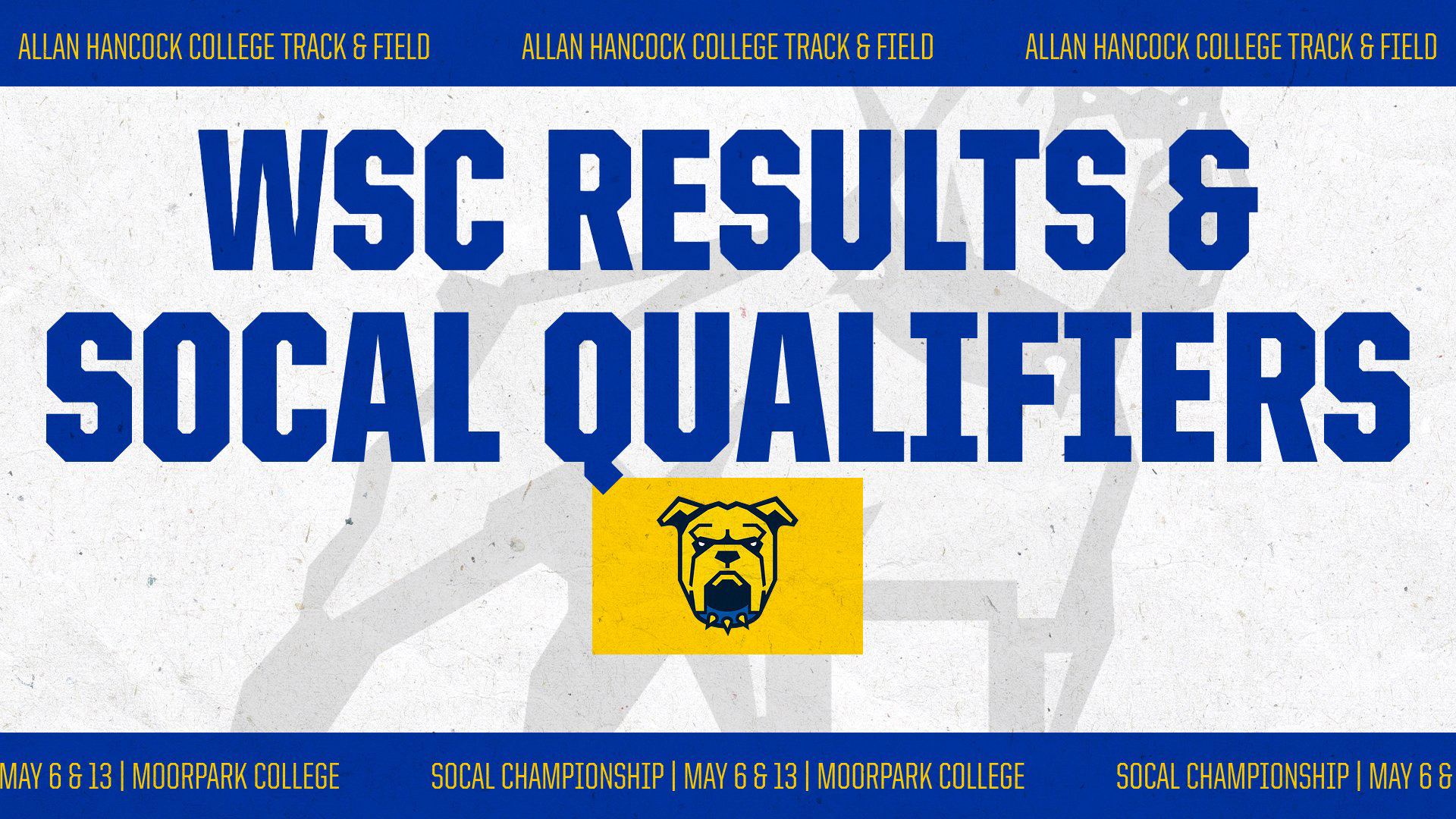Track &amp; Field Wraps Up Conference Action at WSC Finals, SoCal Qualifiers Announced