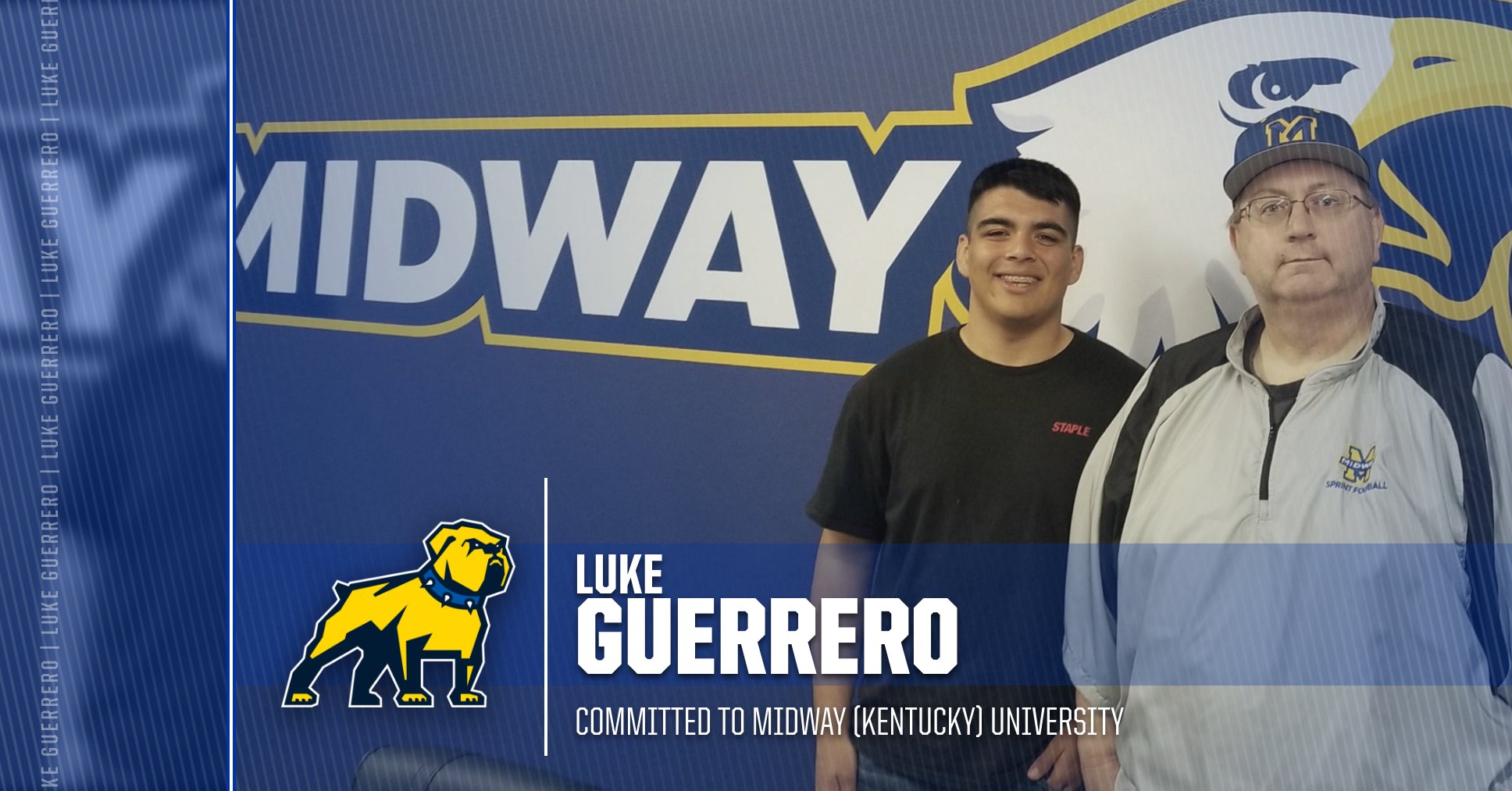 Football's Luke Guerrero Committed to Midway University
