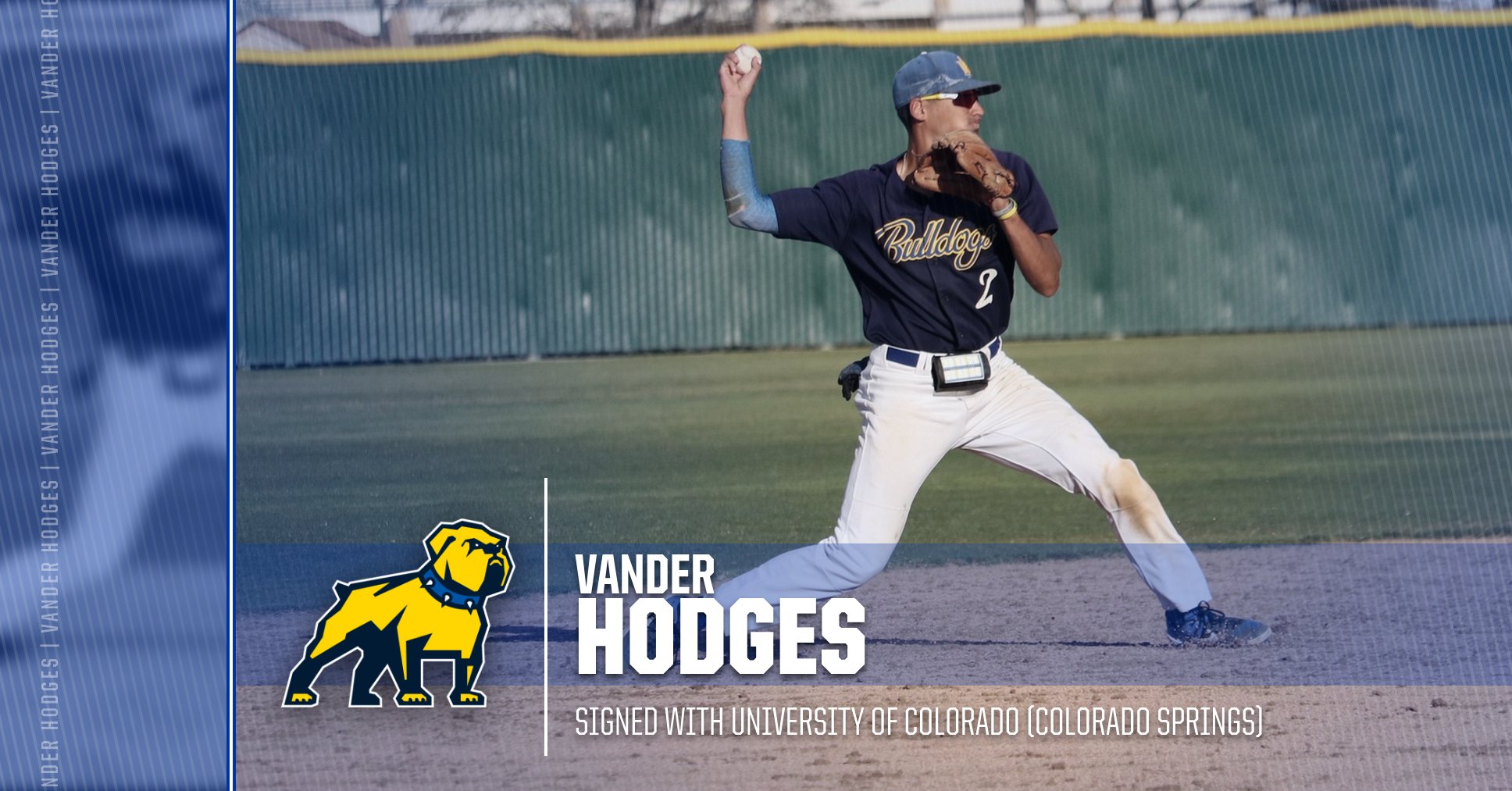 Baseball's Vander Hodges Signs with UCCS