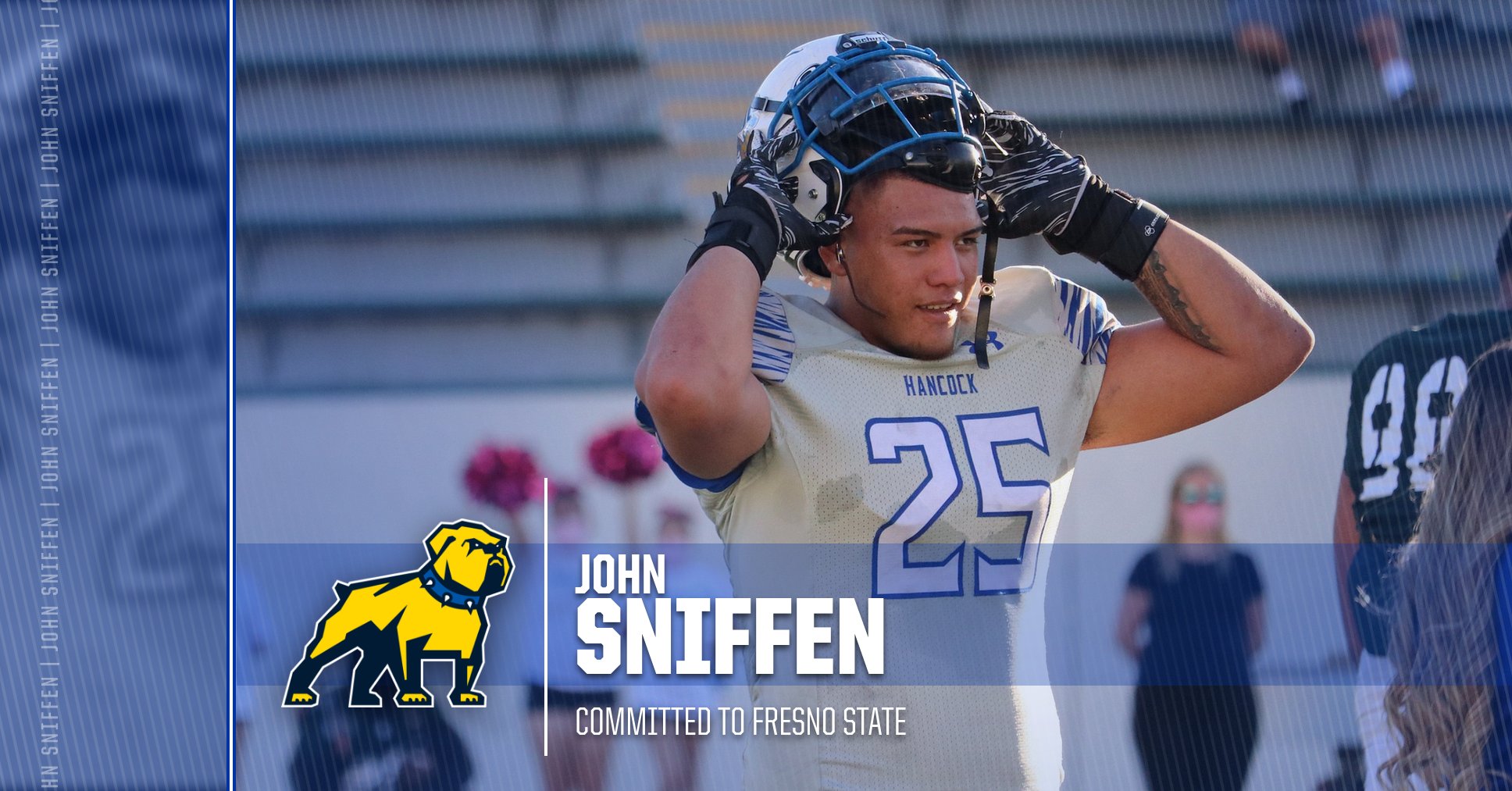Football's John Sniffen Signs with Fresno State