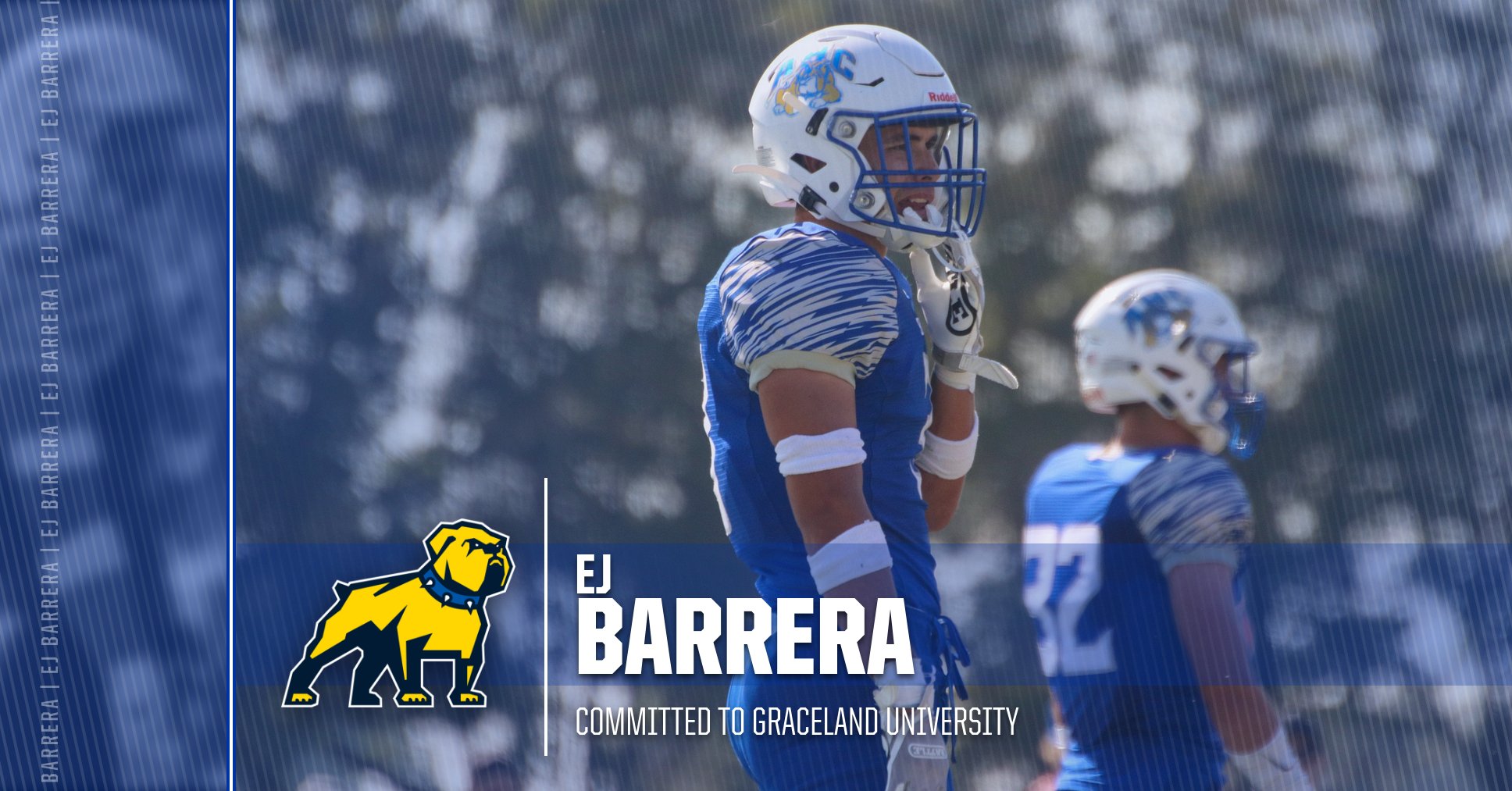 Football's EJ Barrera Committed to Graceland University