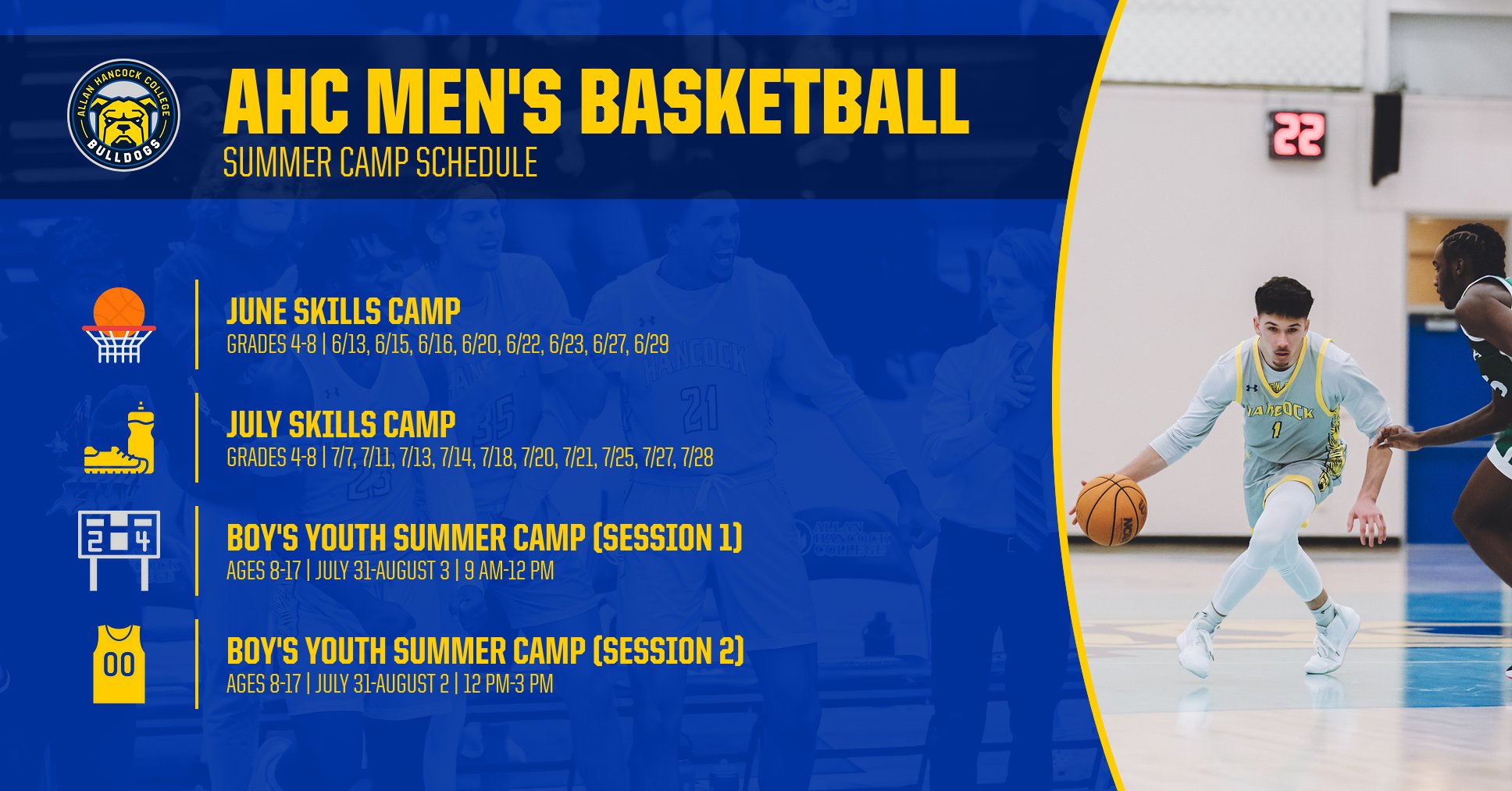 Men's Basketball Announces Youth Summer Camp Dates, Registration Now Open