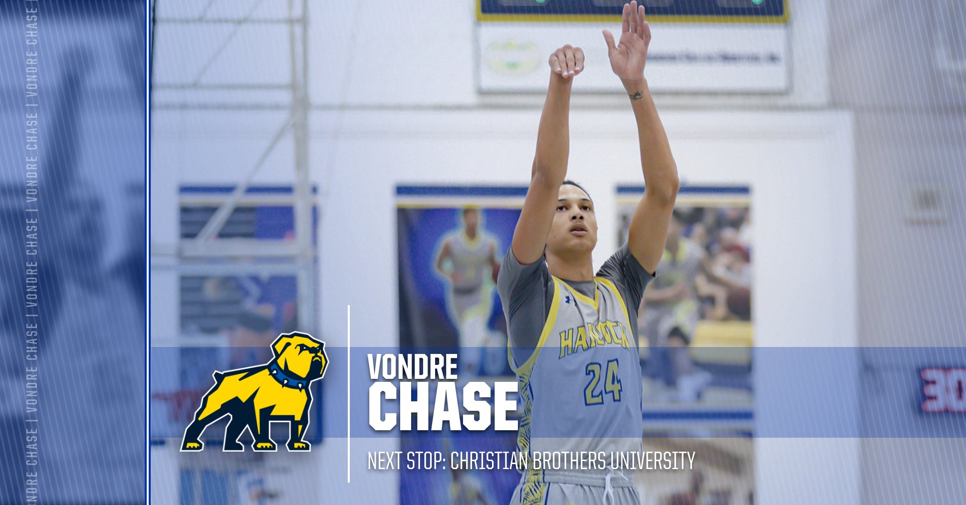 Men's Basketball: Vondre Chase Commits to Christian Brothers