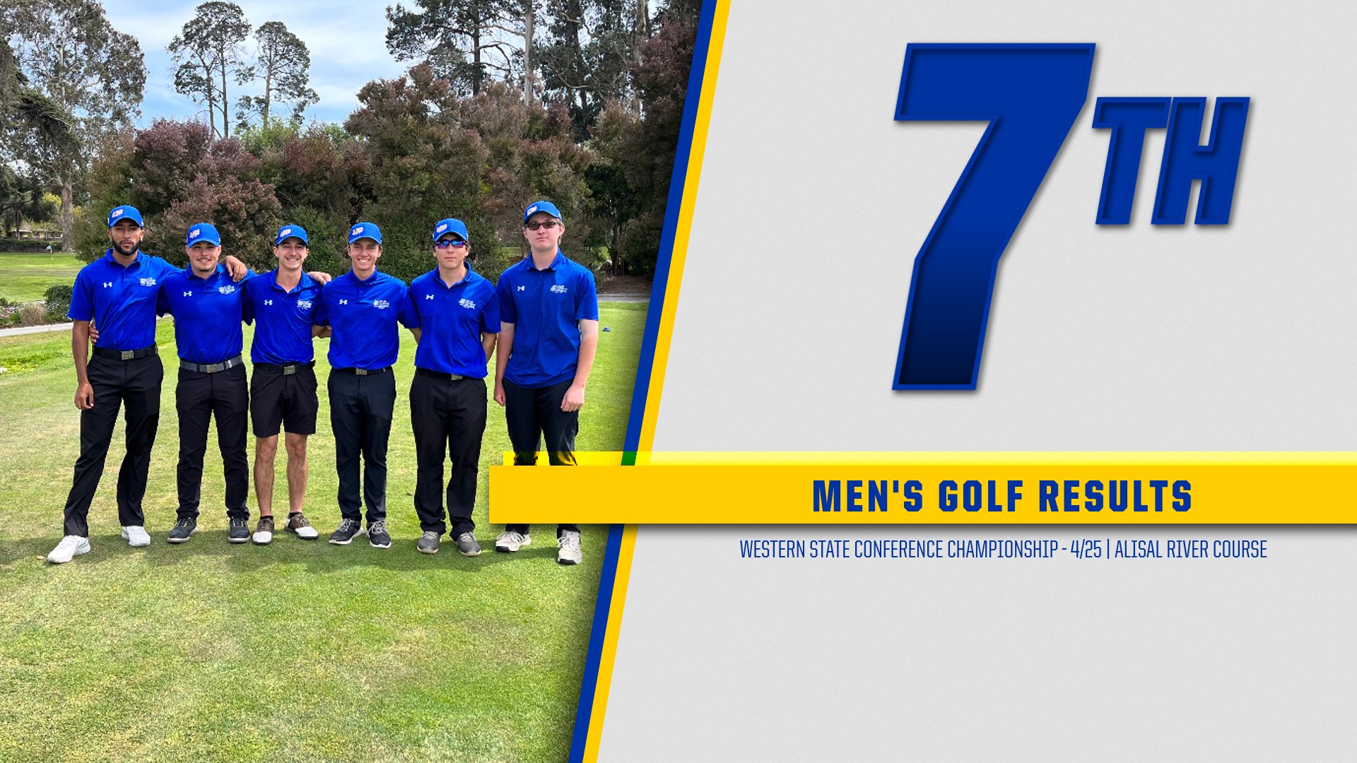 Golf Takes Seventh at WSC Championship