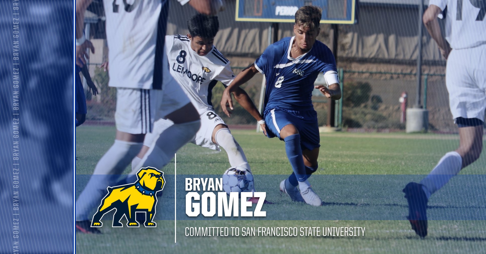 Men's Soccer: Bryan Gomez Commits to San Francisco State