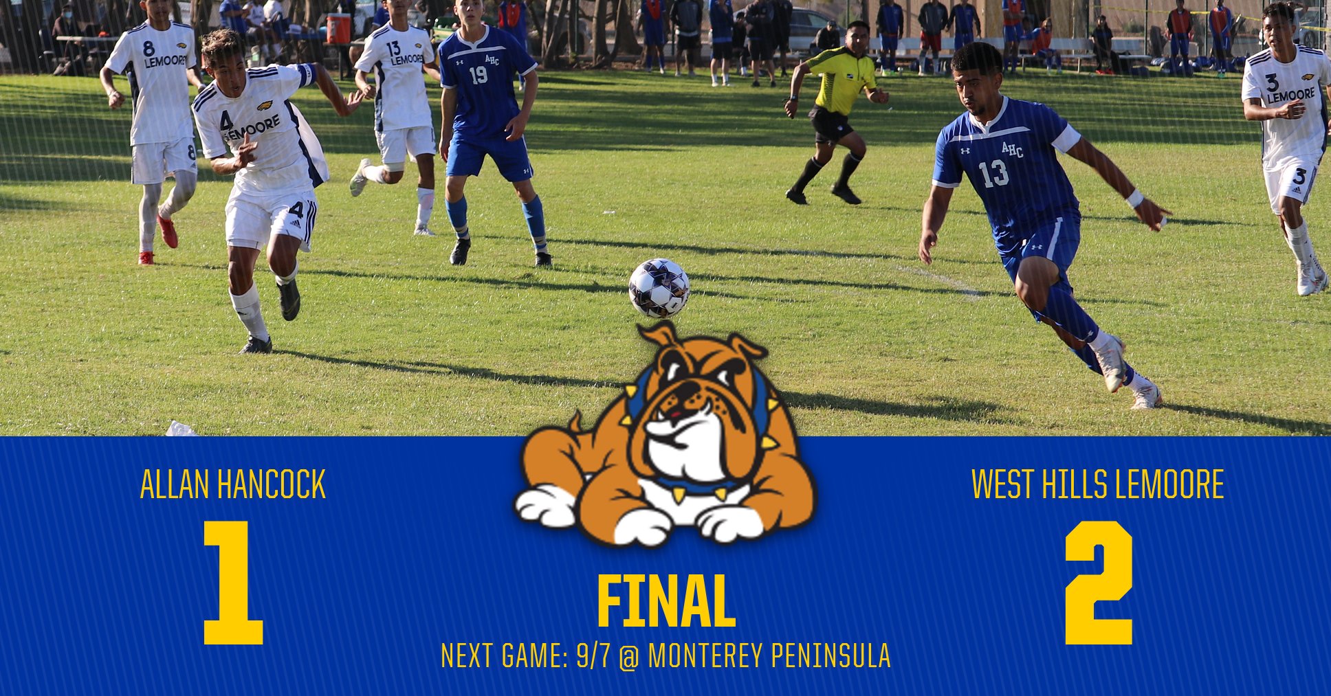 Men's Soccer Falls to West Hills Lemoore