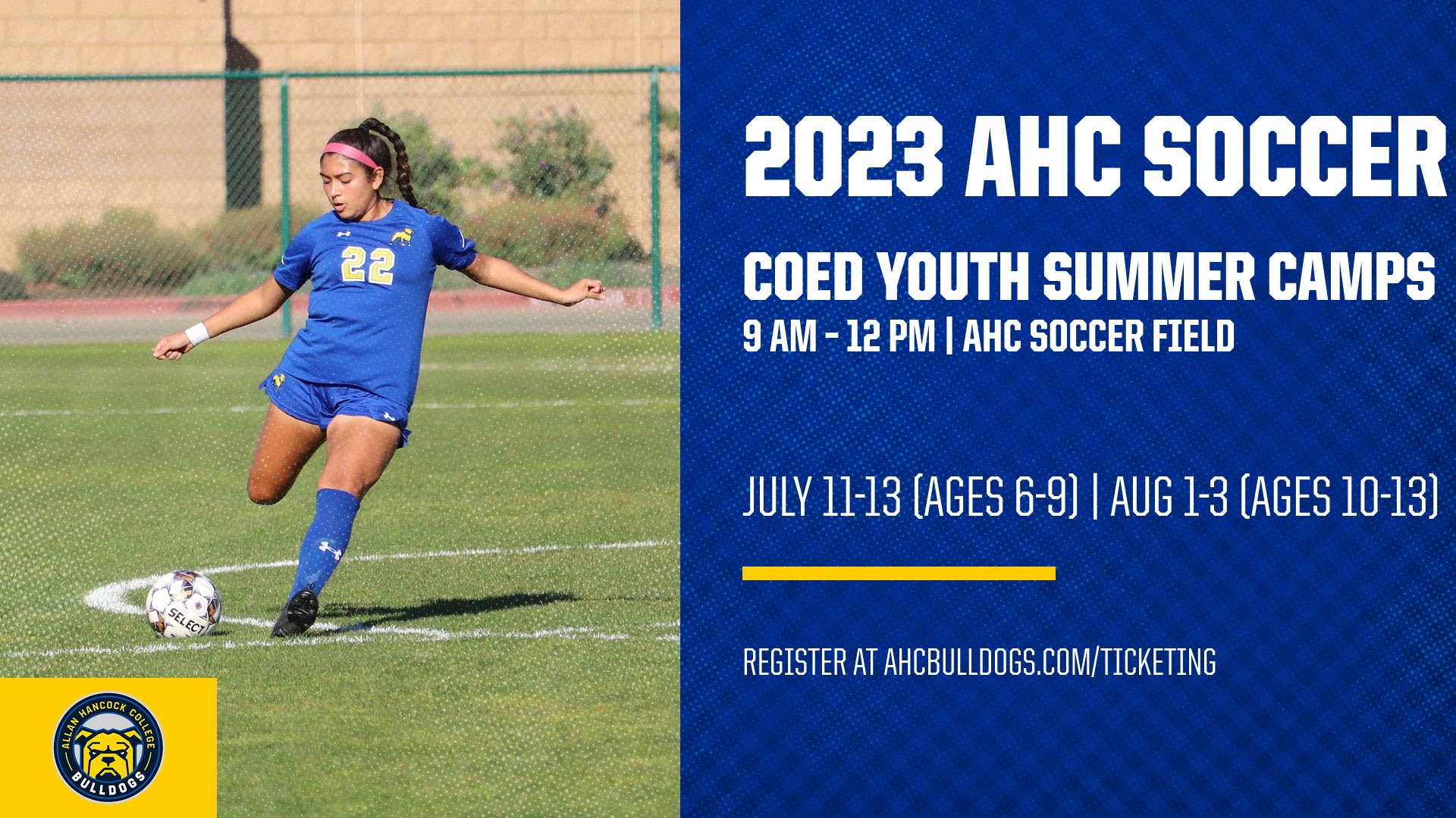 Soccer Announces Youth Summer Camp Dates, Registration Now Open